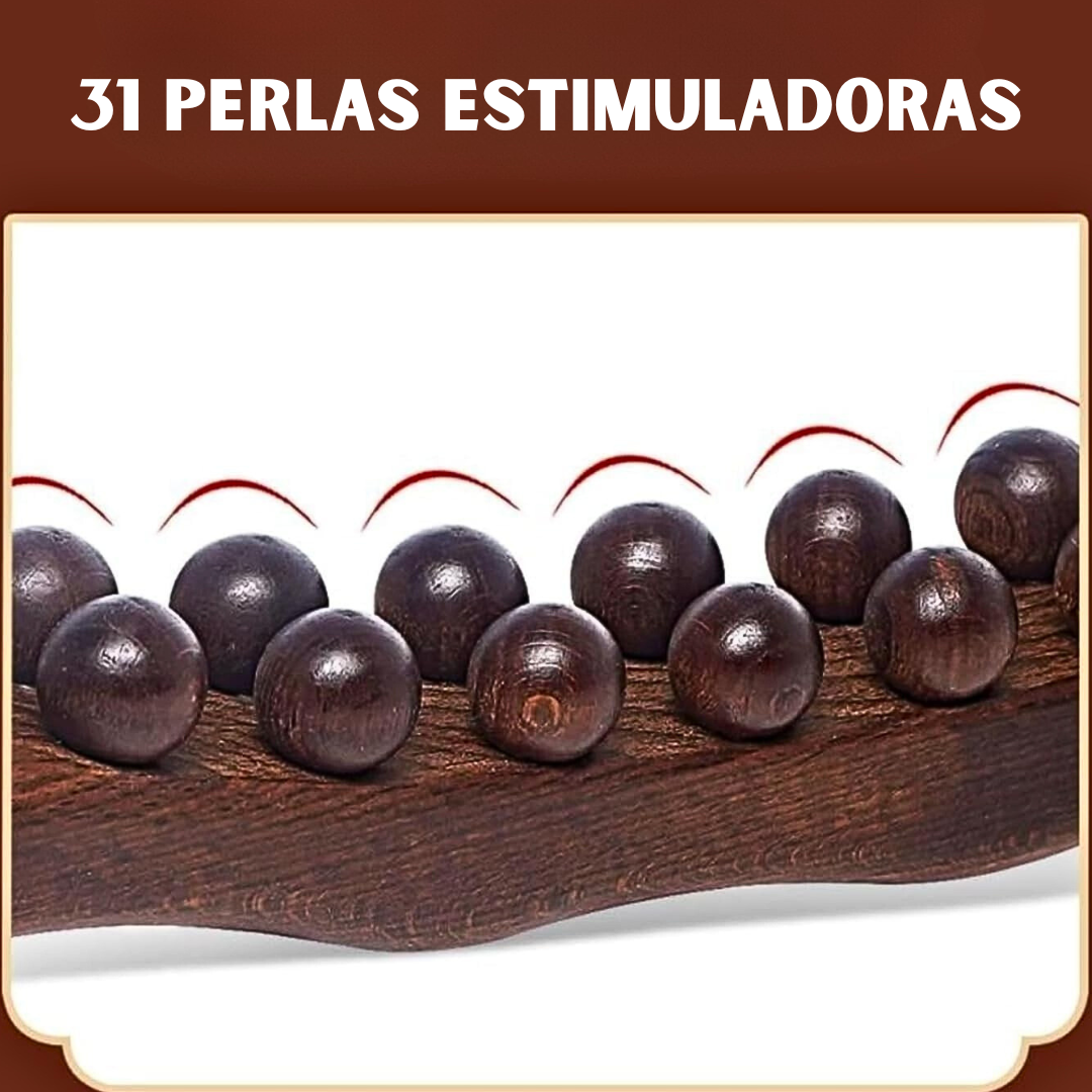 🪵ROLLFIT® Palo Escultural de Madera Pura
