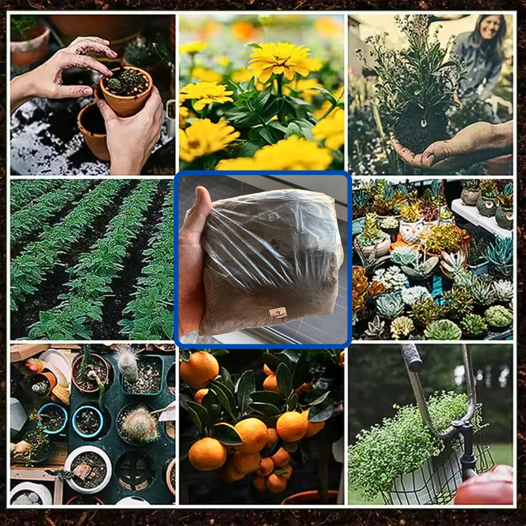 🌱BOLSA DE TIERRA ESPECIAL ABONADA PARA PLANTAS