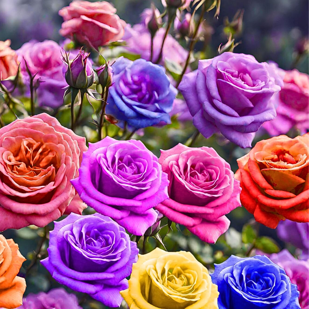 🌺PACK SEMILLAS DE ROSAS COLORES MIXTOS