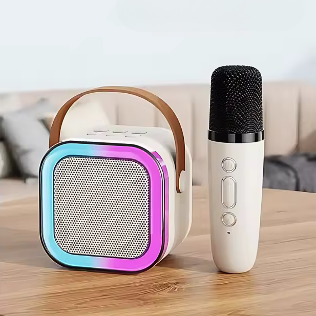 🎤KARAOBOX® Bocina karaoke portátil bluetooth