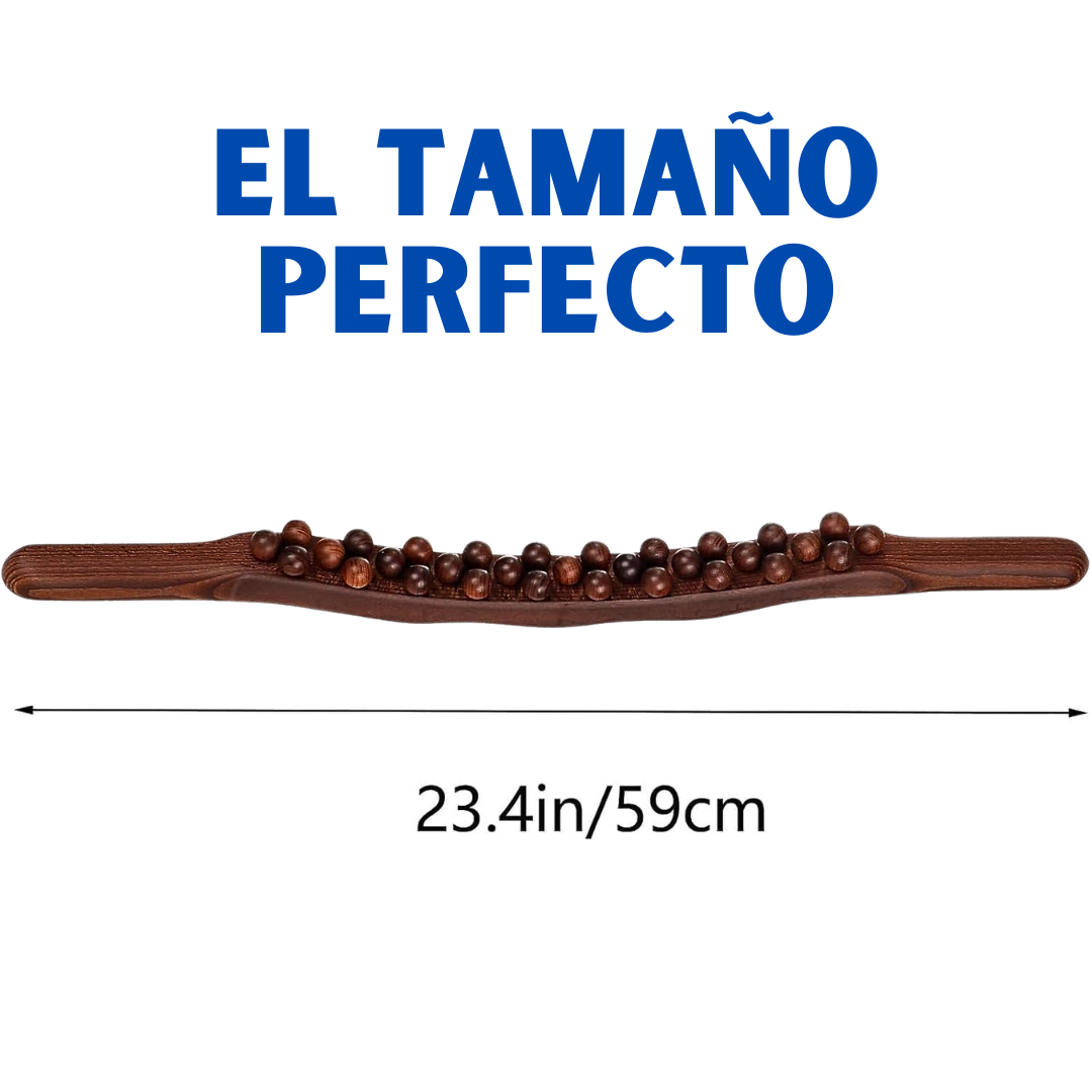 🪵ROLLFIT® Palo Escultural de Madera Pura