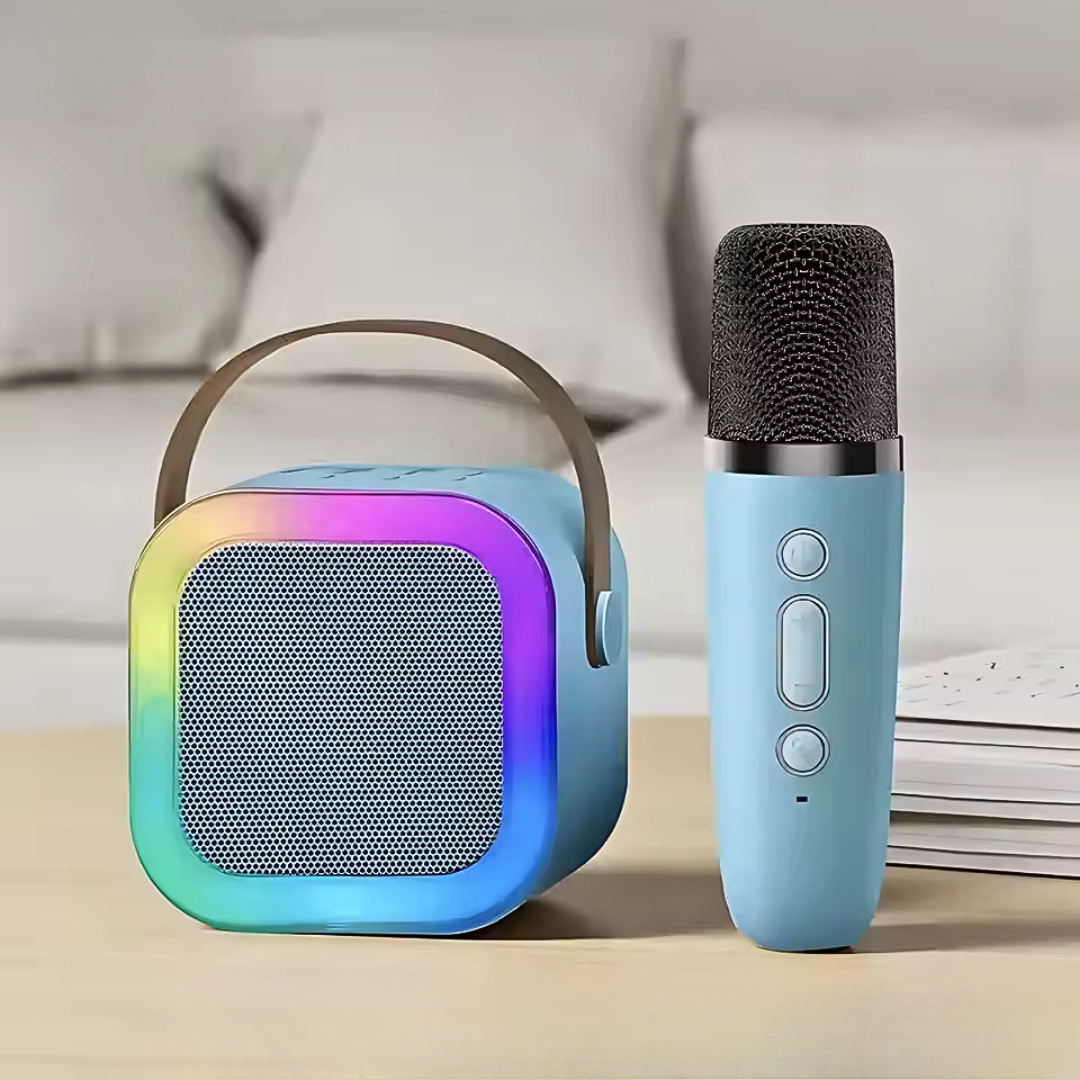 🎤KARAOBOX® Bocina karaoke portátil bluetooth