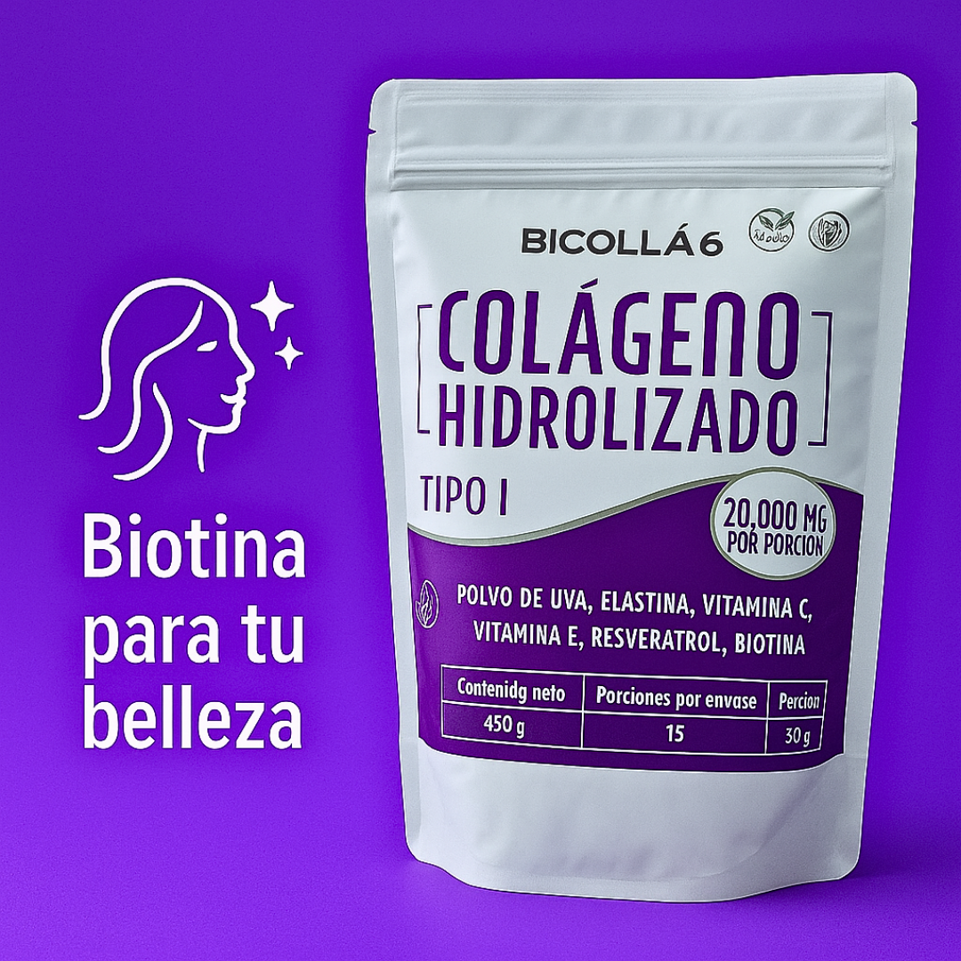 💜COLÁGENO HIDROLIZADO® Belleza y Bienestar en Polvo✨