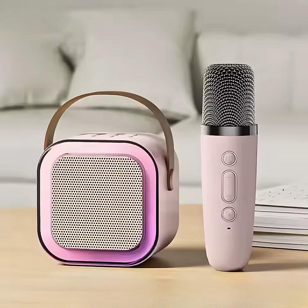 🎤KARAOBOX® Bocina karaoke portátil bluetooth