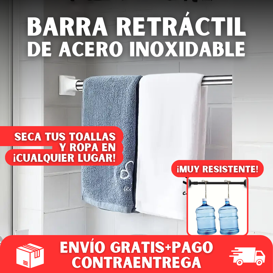 BARRA EXTENSIBLE RETRÁCTIL