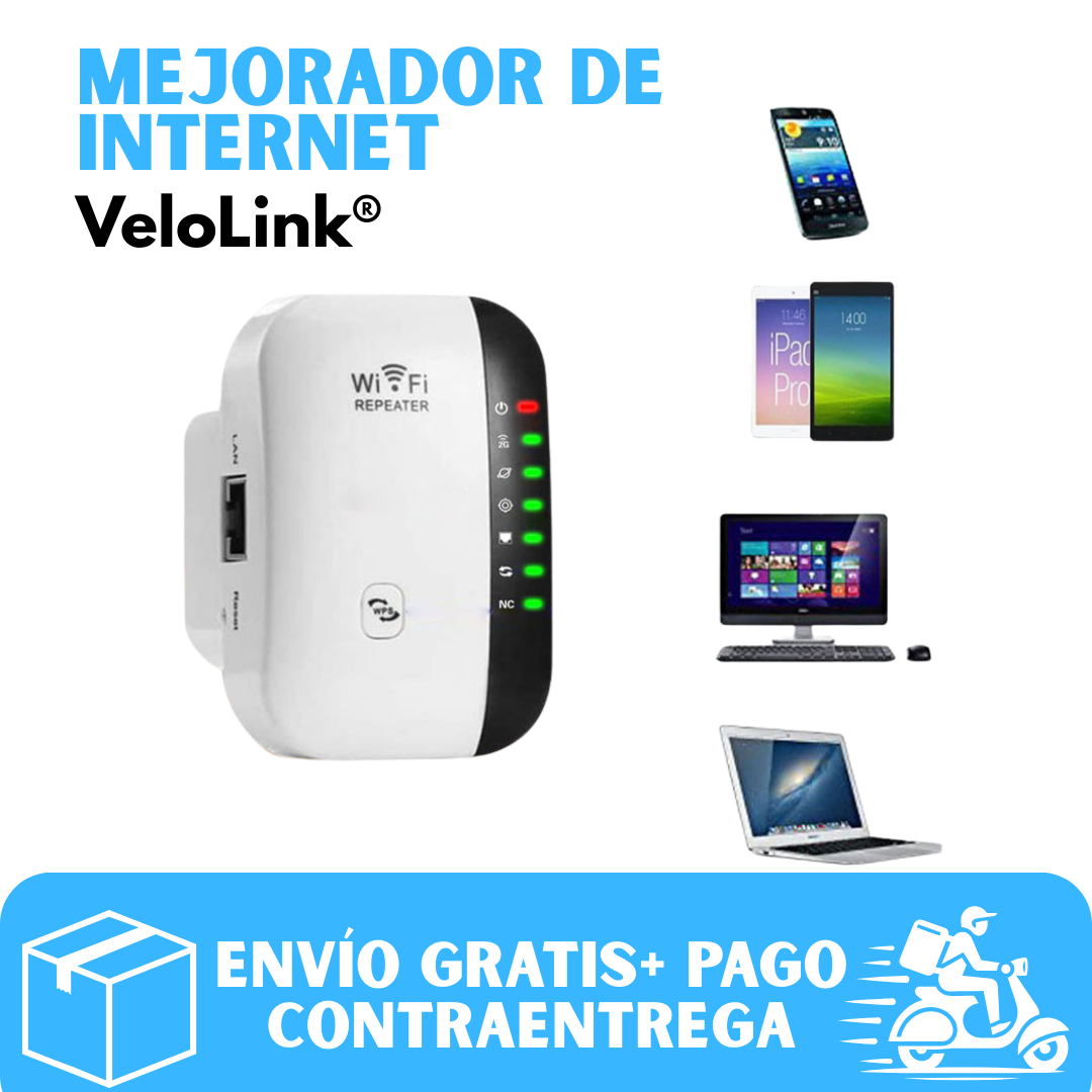 📶VELOLINK® Mejorador de internet