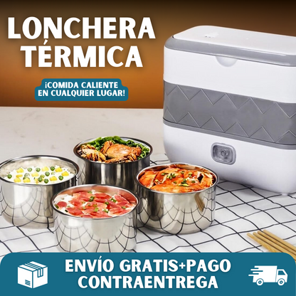LONCHERA TÉRMICA ELÉCTRICA PORTÁTIL