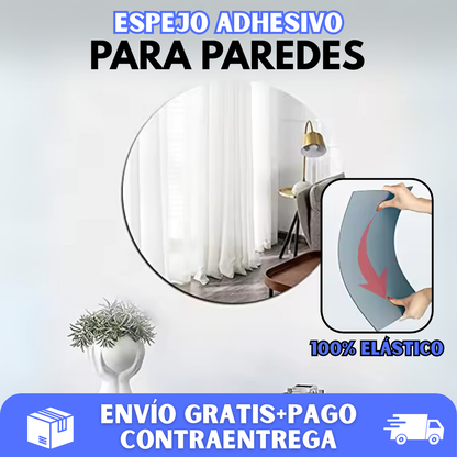 🪞REFLEJA HOGAR® - Espejo adhesivo para cualquier tipo de espacios