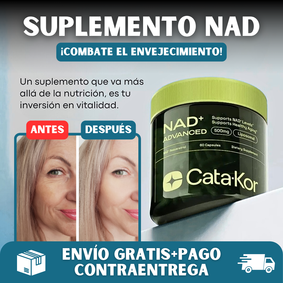 💊SUPLEMENTO NAD COMBATE EL ENVEJECIMIENTO💪