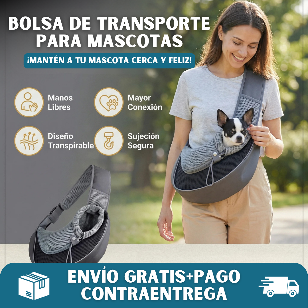 BOLSA DE TRANSPORTE DE MASCOTAS