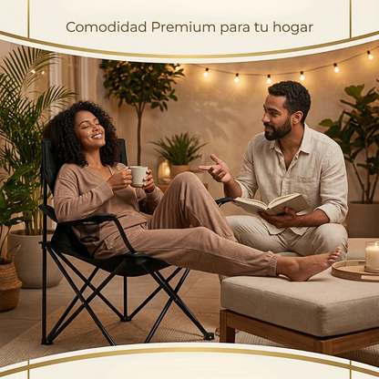 COMFORTGO® Silla Plegable Portátil Premium