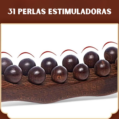🪵ROLLFIT® Palo Escultural de Madera Pura
