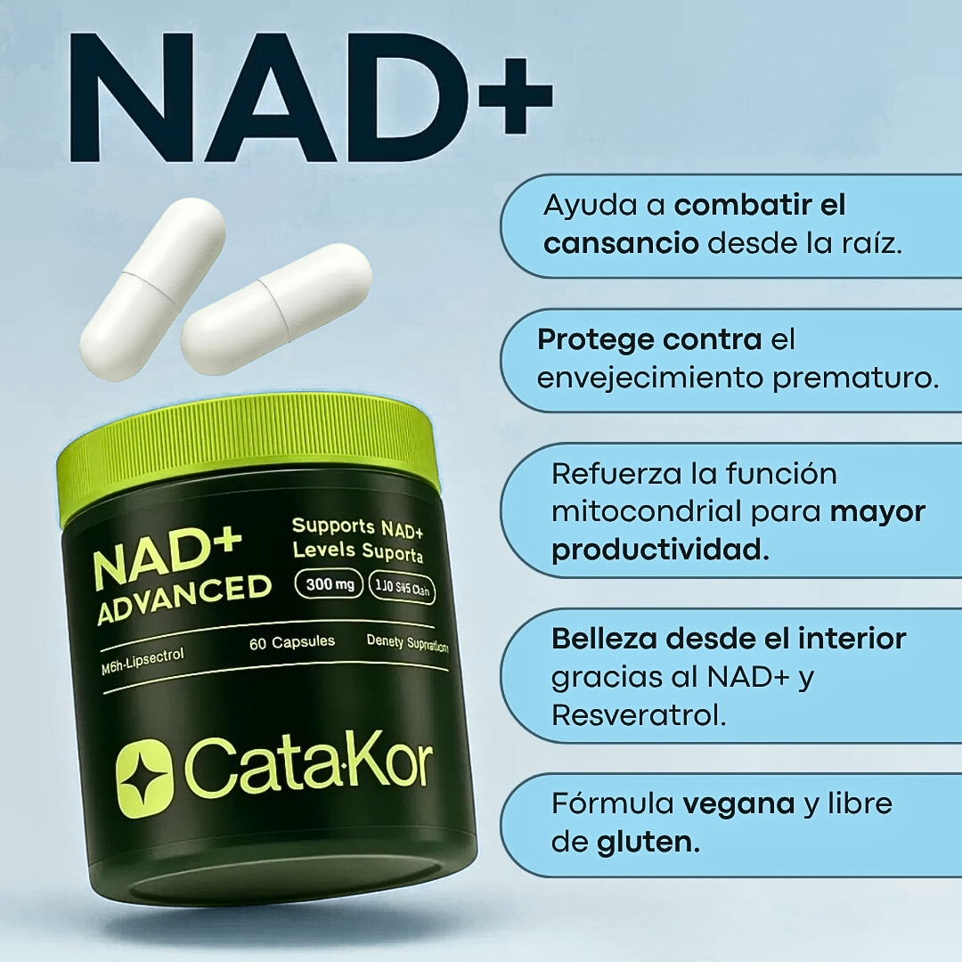 💊SUPLEMENTO NAD COMBATE EL ENVEJECIMIENTO💪