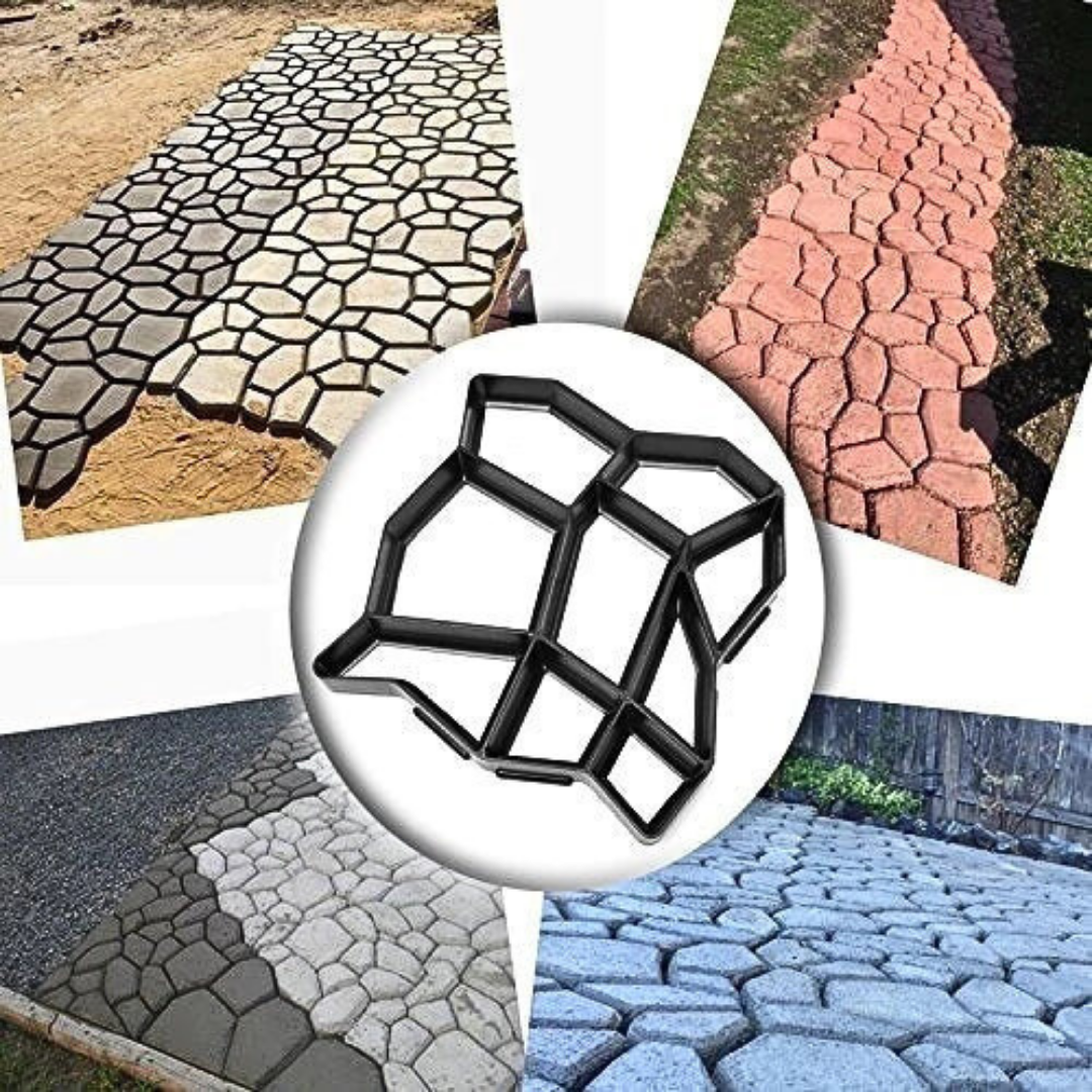 🧱STONEPATH PRO® Molde Reutilizable para Piso Decorativo🎨