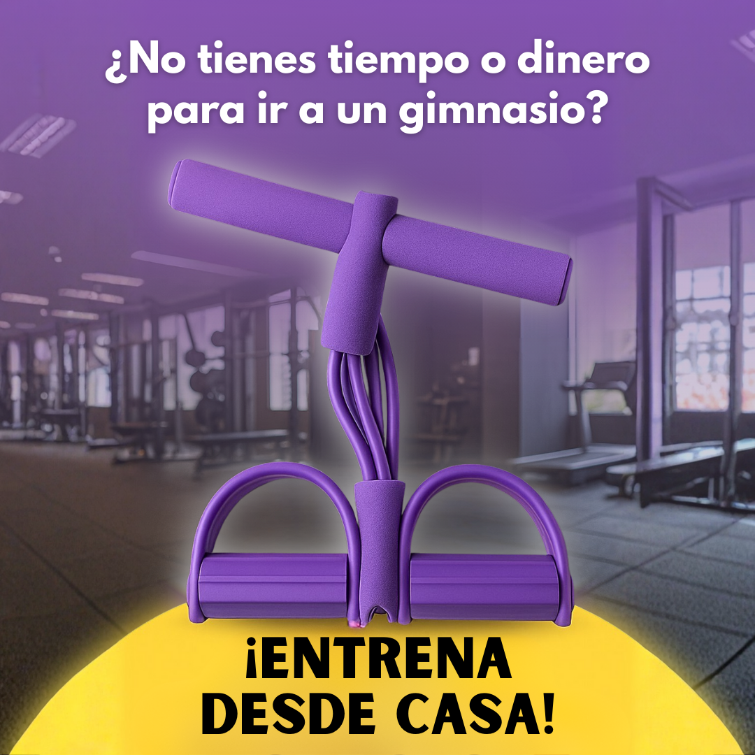 BANDA ELÁSTICA DE PEDAL RESISTENTE - EJERCICIO EN CASA