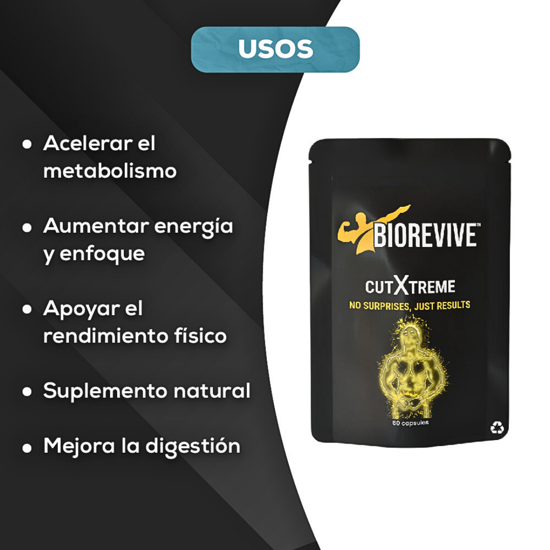 🔥CUT XTREME® Quemador de grasa💪