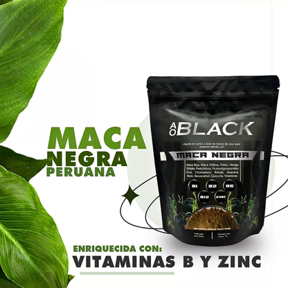 🌑MACA NEGRA PREMIUM® Energía, Vitalidad y Rendimiento⚡