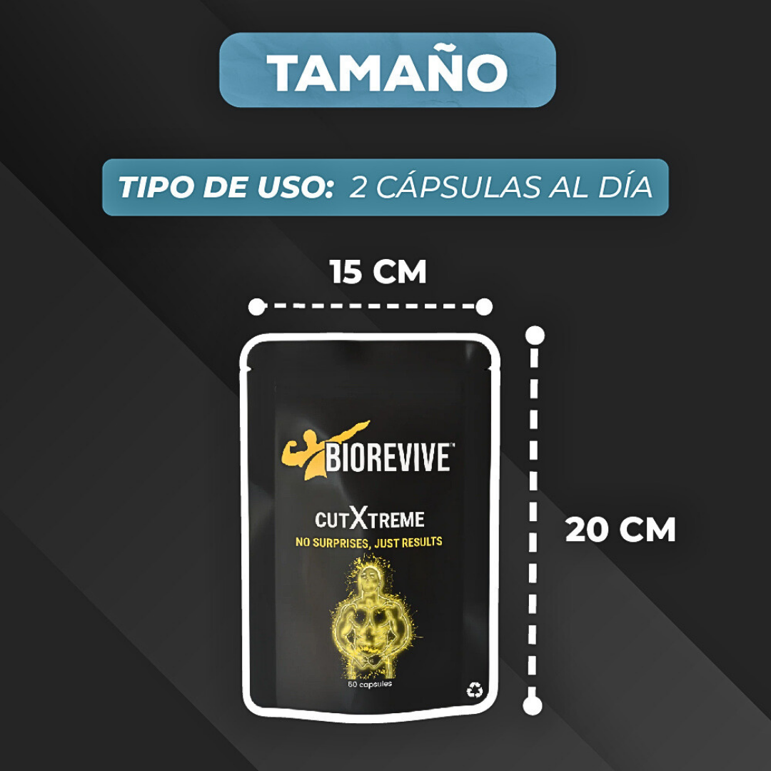 🔥CUT XTREME® Quemador de grasa💪