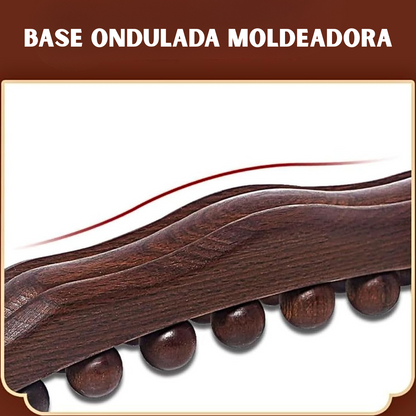 🪵ROLLFIT® Palo Escultural de Madera Pura