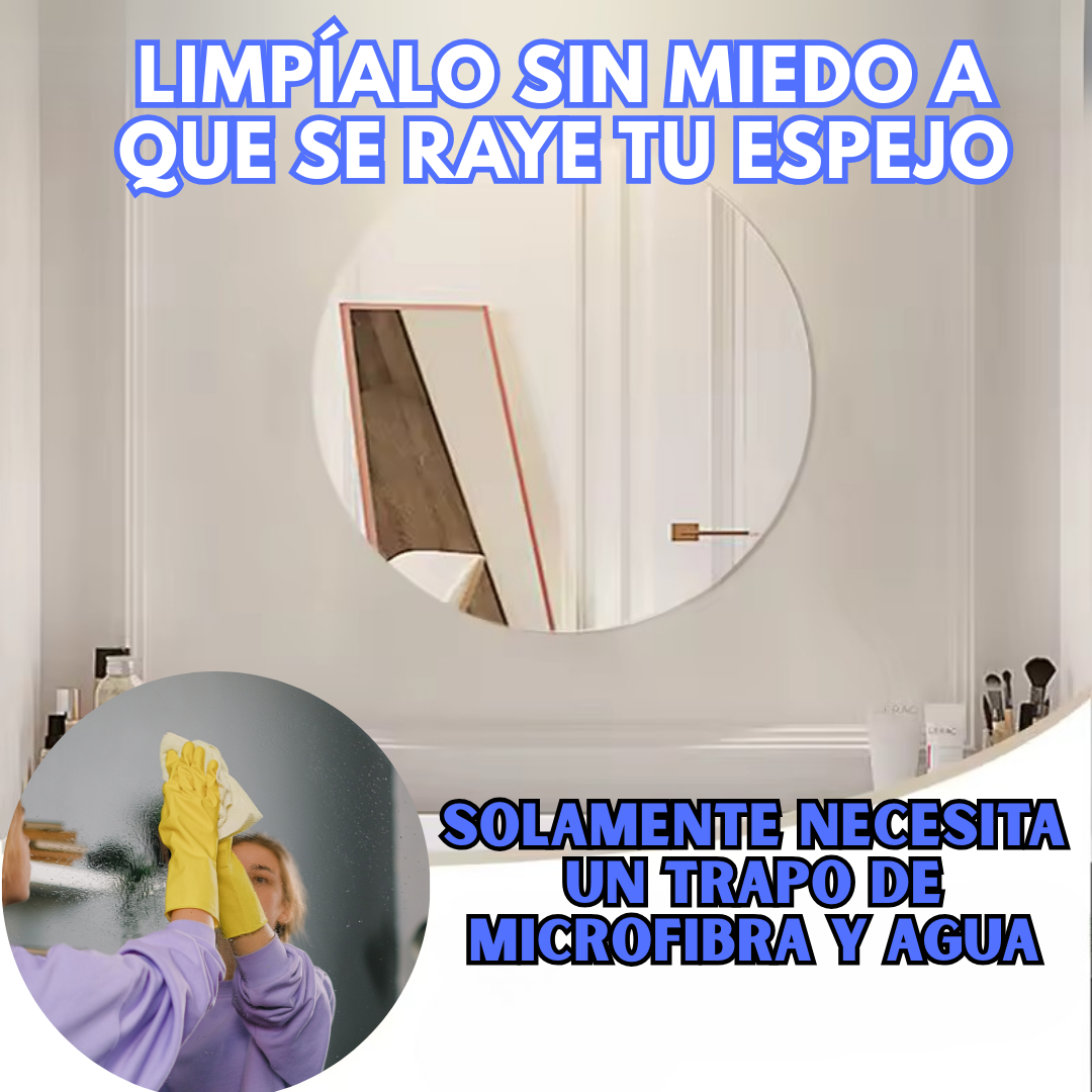 🪞REFLEJA HOGAR® - Espejo adhesivo para cualquier tipo de espacios