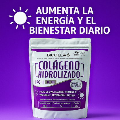 💜COLÁGENO HIDROLIZADO® Belleza y Bienestar en Polvo✨