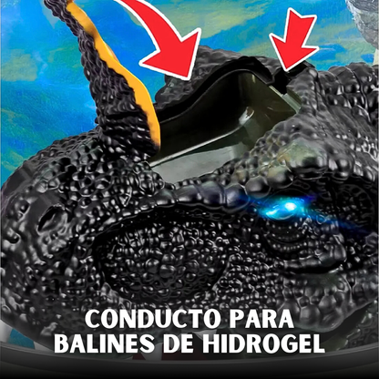 🦖DINOBLASTER® Dinosaurio Lanza Balines de Hidrogel💥