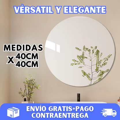🪞REFLEJA HOGAR® - Espejo adhesivo para cualquier tipo de espacios