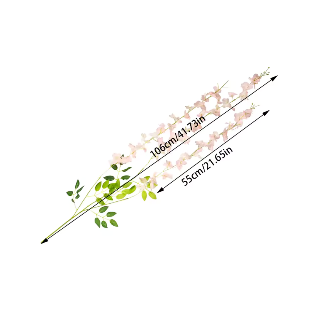 🪻SET x12 FLORES DECORATIVAS COLGANTES
