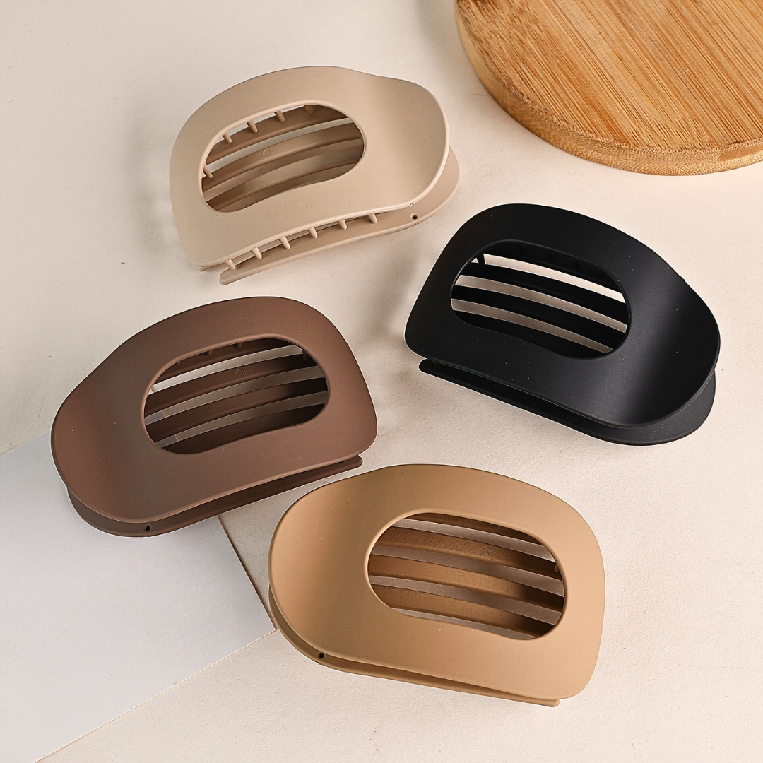 🪮ERGOCLIP® Pack x 4 Ganchos curvos ergonómicos