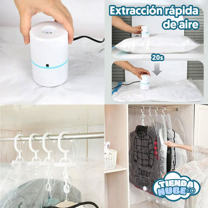 PACK BOLSAS AL VACÍO CON BOMBA ELÉCTRICA