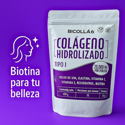 💜COLÁGENO HIDROLIZADO® Belleza y Bienestar en Polvo✨