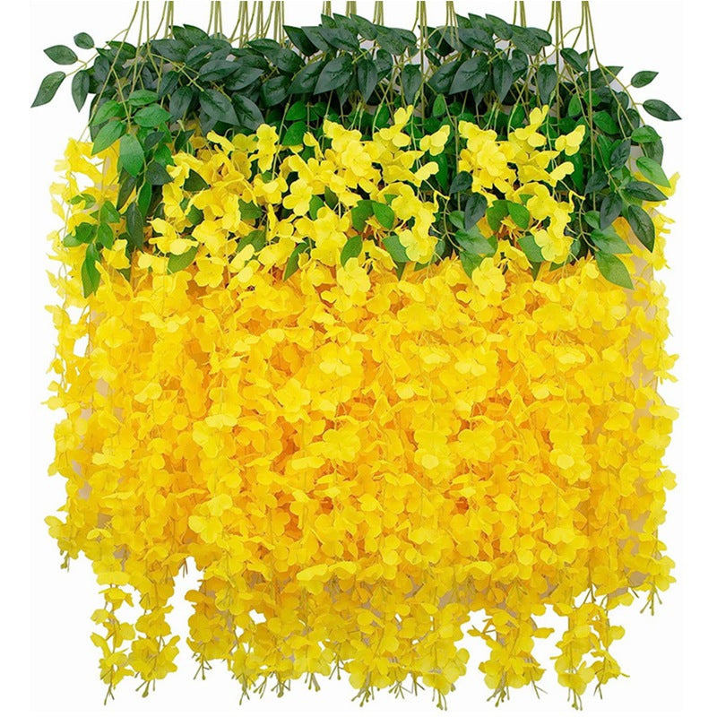 💐SET x12 FLORES DECORATIVAS COLGANTES