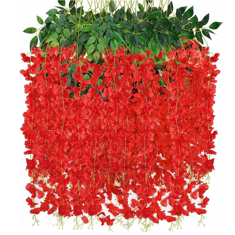 💐SET x12 FLORES DECORATIVAS COLGANTES