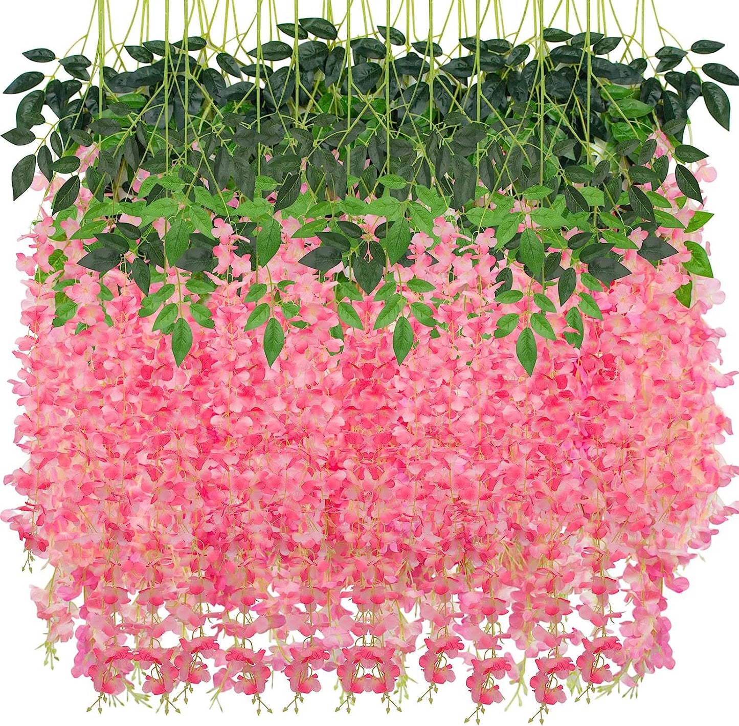 💐SET x12 FLORES DECORATIVAS COLGANTES