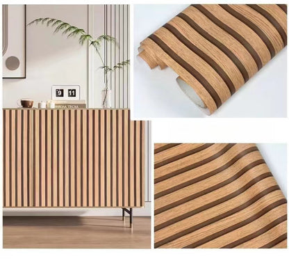 🪵DECOMADERA - Rollo auto adhesivo para pared 10 mts X 45 cm